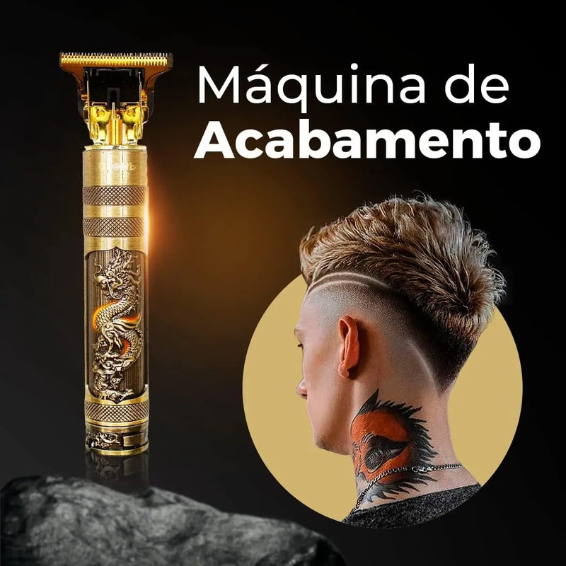 Máquina De Cortar Cabelo Parágrafo Barba Masculina Designer Aleatório Elétrico Profissional